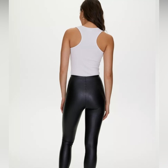 Wilfred Vegan Leather Jemma Legging, Size XXS - Picture 2 of 16